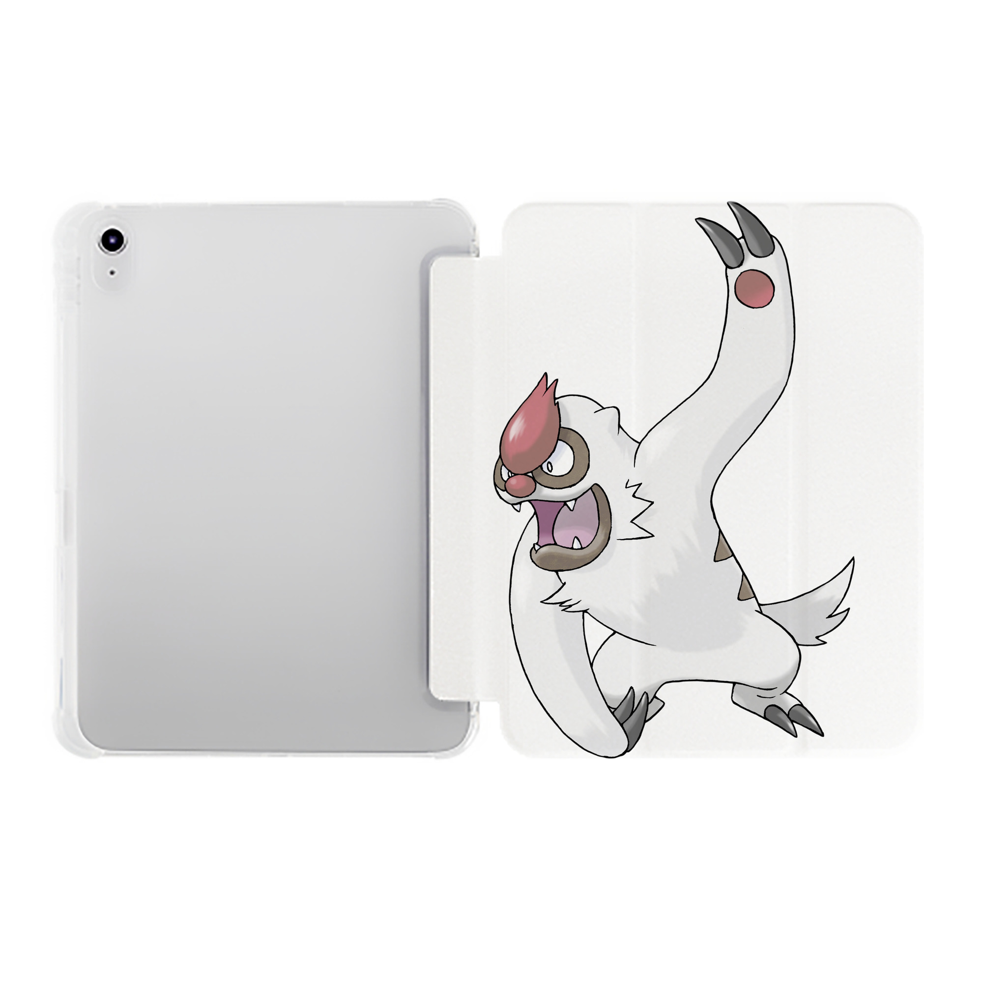 （画像用） ポケットモンスター Pokémon IPad ケース ペン収納付き 三つ折りスタンド PUレザー×シリコン 対応機種9.5/10.5/10.9インチ